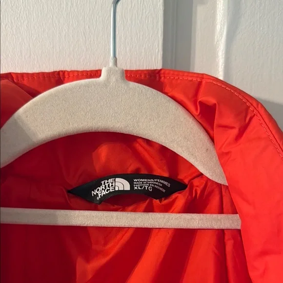 Orange TNF Puffer Jacket - Picture 3 of 7